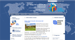Desktop Screenshot of concordnhrotary.org