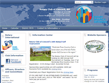 Tablet Screenshot of concordnhrotary.org